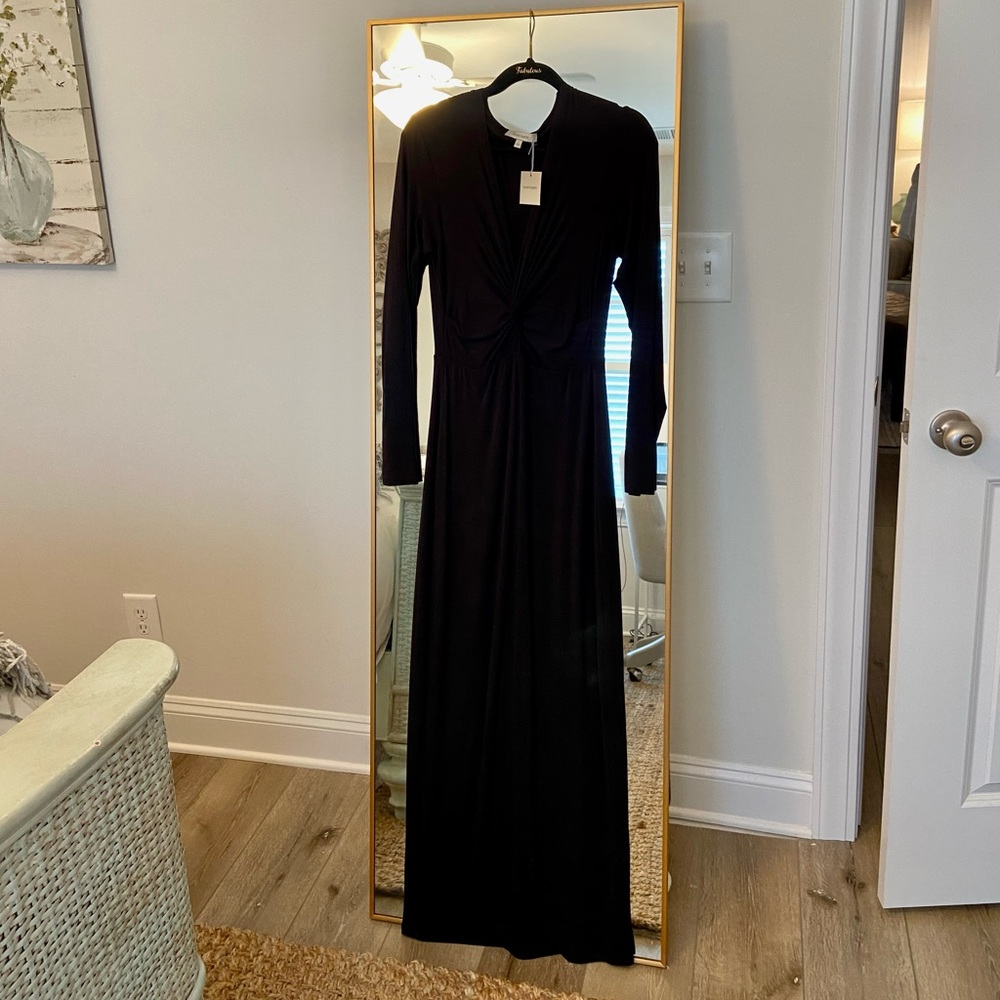 BRAND NEW! FAVORITE DAUGHTER- THE ANYWHERE DRESS- BLACK- SIZE (L)-NEW WITH TAGS.
